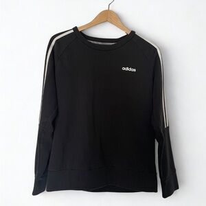 Adidas Women's Black Crewneck Sweatshirt